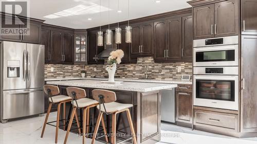 3 Split Rail Road, Brampton (Fletcher'S Creek South), ON - Indoor Photo Showing Kitchen With Stainless Steel Kitchen With Upgraded Kitchen