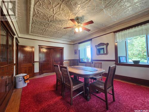 Pheasant Creek Acres, Abernethy Rm No. 186, SK - Indoor Photo Showing Dining Room