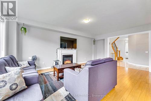 530 Thompson Street, Woodstock, ON - Indoor Photo Showing Living Room With Fireplace