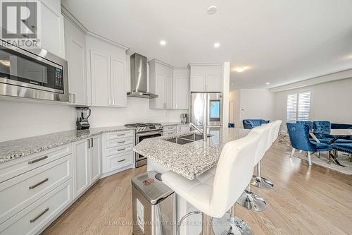 5 Toulouse Street, Whitby, ON - Indoor Photo Showing Kitchen With Double Sink With Upgraded Kitchen