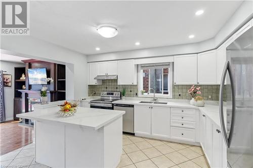 11 Frankfurt Street, Kitchener, ON - Indoor Photo Showing Kitchen With Double Sink