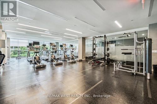 1101 - 170 Sumach Street, Toronto (Regent Park), ON - Indoor Photo Showing Gym Room