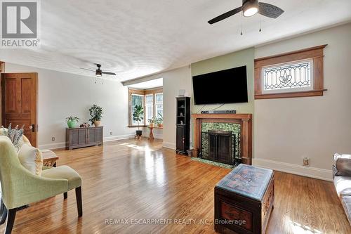 167 William Street, Brant, ON - Indoor Photo Showing Living Room With Fireplace