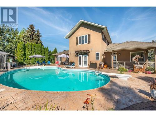 465 Okaview Road, Kelowna, BC - Outdoor With In Ground Pool With Deck Patio Veranda With Backyard With Exterior