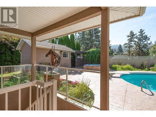 465 Okaview Road, Kelowna, BC - Outdoor With In Ground Pool With Exterior