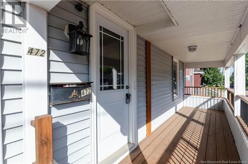 472 Robinson Street, Moncton, NB - Outdoor With Deck Patio Veranda With Exterior