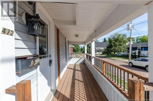 472 Robinson Street, Moncton, NB - Outdoor With Deck Patio Veranda With Exterior