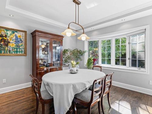 Dining room - 436 Ch. Strathcona, Mont-Royal, QC - Indoor Photo Showing Dining Room