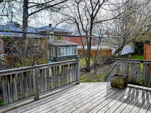 Backyard - 5713 Av. Wolseley, Côte-Saint-Luc, QC - Outdoor With Deck Patio Veranda