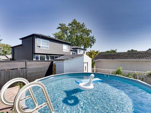 Piscine - 633 1Re Avenue, Laval (Fabreville), QC - Outdoor With Above Ground Pool With Exterior