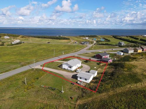 Aerial photo - 212 Ch. Du Cap-Rouge, Les Îles-De-La-Madeleine, QC - Outdoor With Body Of Water With View