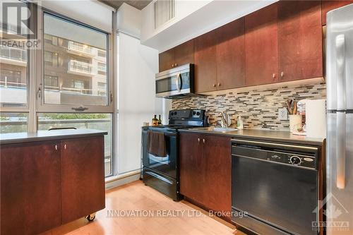 201 - 179 George Street, Ottawa, ON - Indoor Photo Showing Kitchen