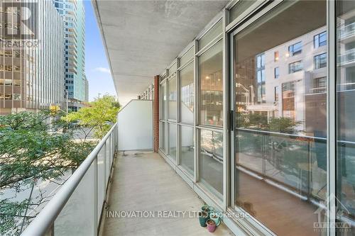 201 - 179 George Street, Ottawa, ON - Outdoor With Balcony With Exterior