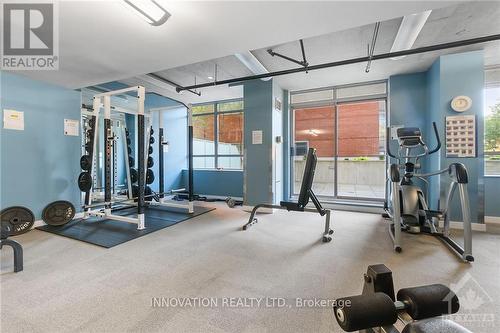 201 - 179 George Street, Ottawa, ON - Indoor Photo Showing Gym Room