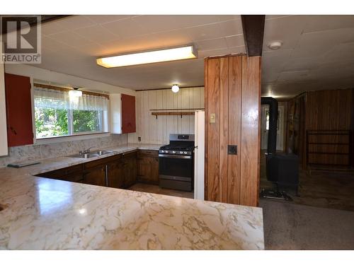 3085 De Sous Road, Williams Lake, BC - Indoor Photo Showing Kitchen With Double Sink