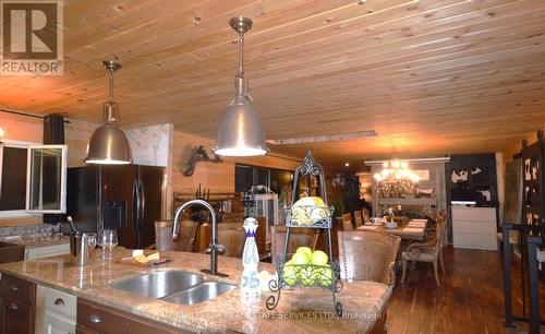 3227 Muskoka Street, Severn, ON - Indoor Photo Showing Kitchen With Double Sink