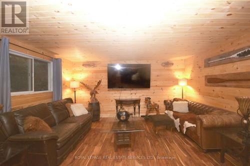 3227 Muskoka Street, Severn, ON - Indoor Photo Showing Living Room With Fireplace