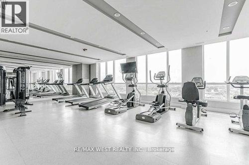 1123 - 80 Esther Lorrie Drive, Toronto (West Humber-Clairville), ON - Indoor Photo Showing Gym Room