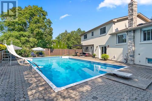 1381 Beemer Avenue, Mississauga, ON - Outdoor With In Ground Pool With Backyard