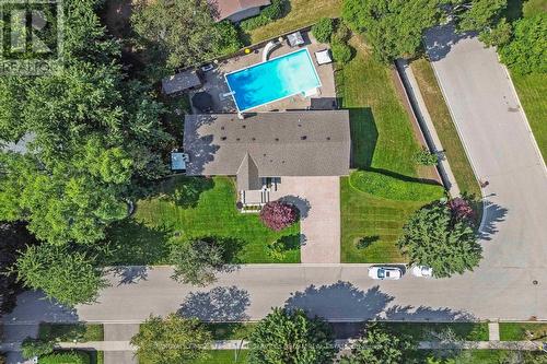 1381 Beemer Avenue, Mississauga, ON - Outdoor With In Ground Pool With View