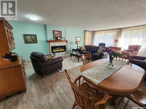 114 Cairo Street, Wolseley, SK - Indoor With Fireplace