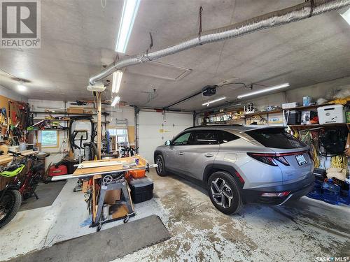 114 Cairo Street, Wolseley, SK - Indoor Photo Showing Garage