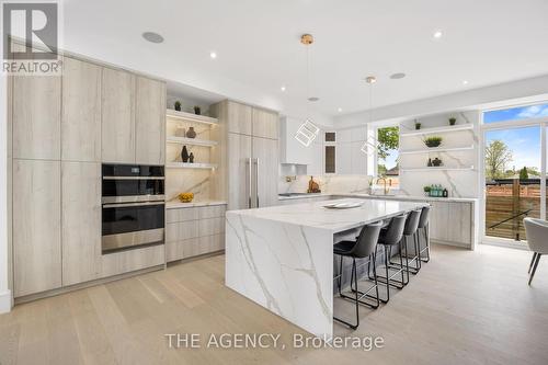 231 Falstaff Avenue, Toronto (Maple Leaf), ON - Indoor Photo Showing Kitchen With Upgraded Kitchen