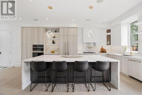 231 Falstaff Avenue, Toronto (Maple Leaf), ON - Indoor Photo Showing Kitchen With Upgraded Kitchen