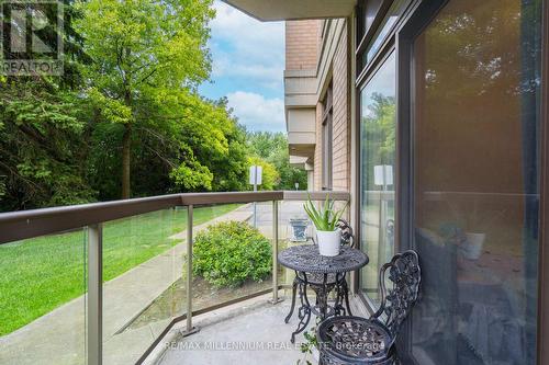 107 - 300 Ray Lawson Boulevard N, Brampton, ON - Outdoor With Balcony With Exterior