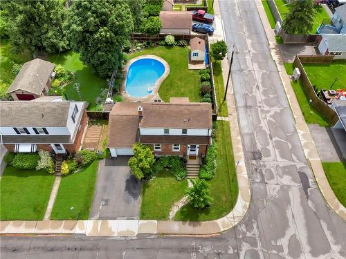 57 West 4Th Street, Hamilton, ON - Outdoor With Above Ground Pool