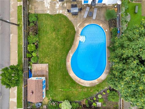 57 West 4Th Street, Hamilton, ON - Outdoor With Above Ground Pool