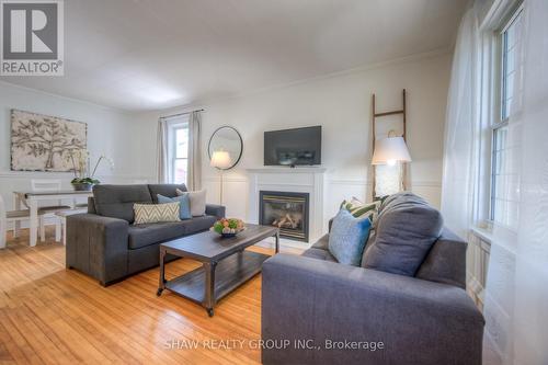 51 Crombie Street, Cambridge, ON - Indoor Photo Showing Living Room With Fireplace