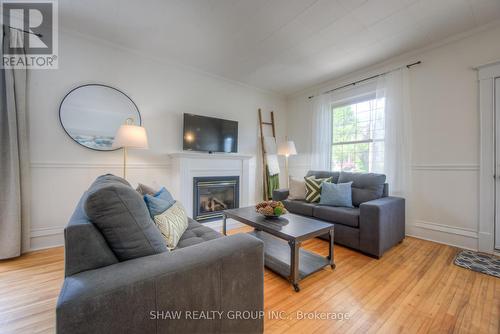 51 Crombie Street, Cambridge, ON - Indoor Photo Showing Living Room With Fireplace