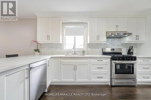 228 Lea Crescent, Welland, ON - Indoor Photo Showing Kitchen With Upgraded Kitchen