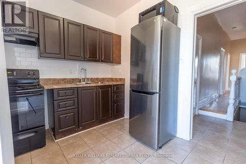 Upper - 577 Dufferin Street, Toronto, ON - Indoor Photo Showing Kitchen With Double Sink