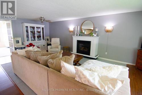 414 Shannon Boulevard, South Huron (Stephen Twp), ON - Indoor Photo Showing Living Room With Fireplace