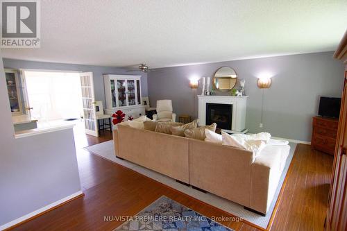 414 Shannon Boulevard, South Huron (Stephen Twp), ON - Indoor Photo Showing Living Room With Fireplace