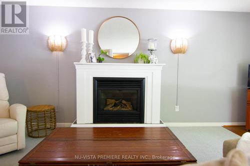 414 Shannon Boulevard, South Huron (Stephen Twp), ON - Indoor Photo Showing Living Room With Fireplace