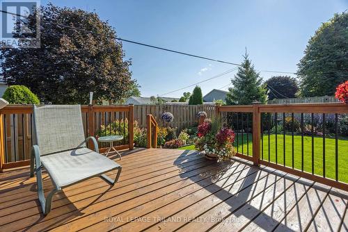 31 Vineden Drive, St. Thomas, ON - Outdoor With Deck Patio Veranda