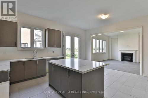 87 Current Drive, Richmond Hill, ON - Indoor Photo Showing Kitchen With Fireplace