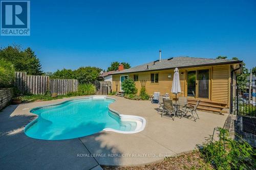 112 Freshmeadow Way, Guelph (Parkwood Gardens), ON - Outdoor With In Ground Pool With Deck Patio Veranda