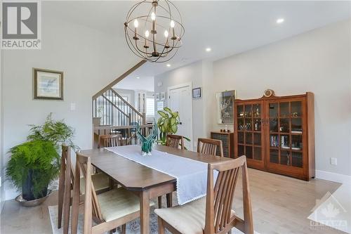 11 Leeming Drive, Ottawa, ON - Indoor Photo Showing Dining Room