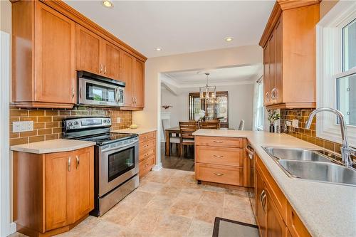 976 Danforth Avenue, Burlington, ON - Indoor Photo Showing Kitchen With Double Sink