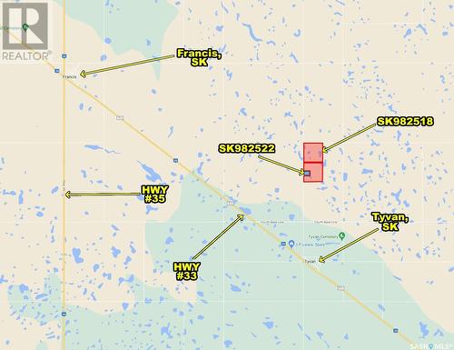 309 Acres - Tyvan, Francis Rm No. 127, SK 