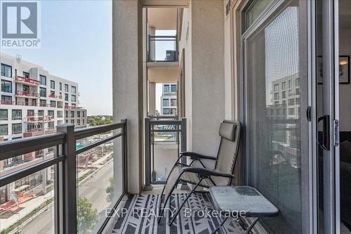 519 - 2486 Old Bronte Road, Oakville, ON -  With Balcony With Exterior