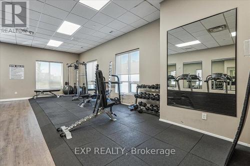 519 - 2486 Old Bronte Road, Oakville, ON - Indoor Photo Showing Gym Room