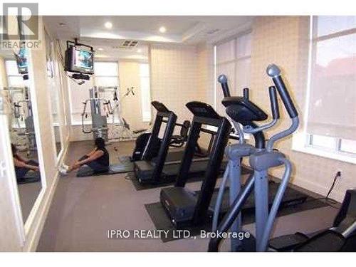 1101 - 55 Strathaven Drive, Mississauga, ON - Indoor Photo Showing Gym Room