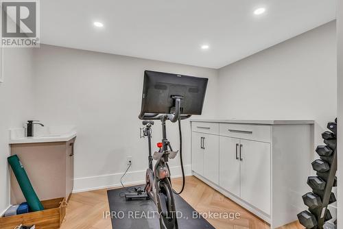 79 Saskatoon Drive, Toronto (Willowridge-Martingrove-Richview), ON - Indoor Photo Showing Gym Room