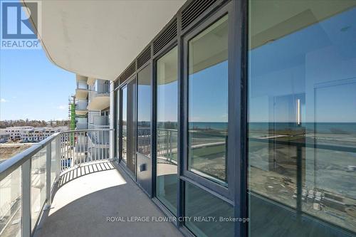 708 - 220 Missinnihe Way, Mississauga (Port Credit), ON - Outdoor With Balcony With View With Exterior