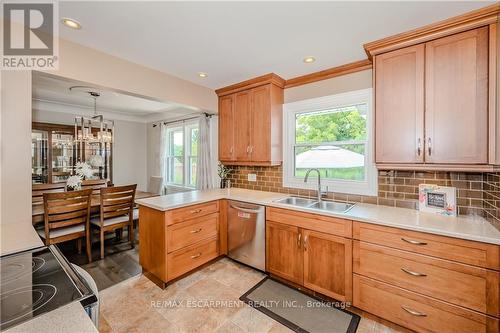 976 Danforth Avenue S, Burlington (Bayview), ON - Indoor Photo Showing Kitchen With Double Sink